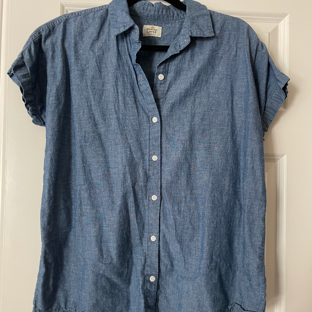 Marine Layer chambray shirt